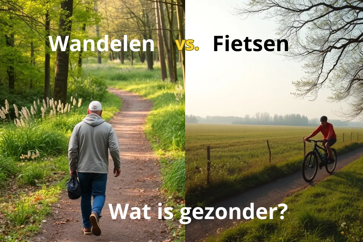 Je bekijkt nu Wandelen of fietsen: Wat is gezonder?